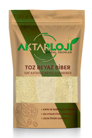 Toz Öğütülmüş Beyaz Biber ( Beyaz Karabiber ) - 1