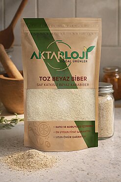 Toz Öğütülmüş Beyaz Biber ( Beyaz Karabiber ) - 4