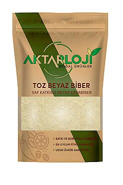 Toz Öğütülmüş Beyaz Biber ( Beyaz Karabiber ) - 6