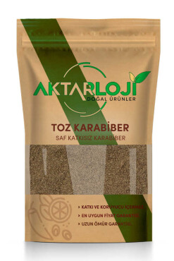 Toz Öğütülmüş Karabiber - Aktarloji