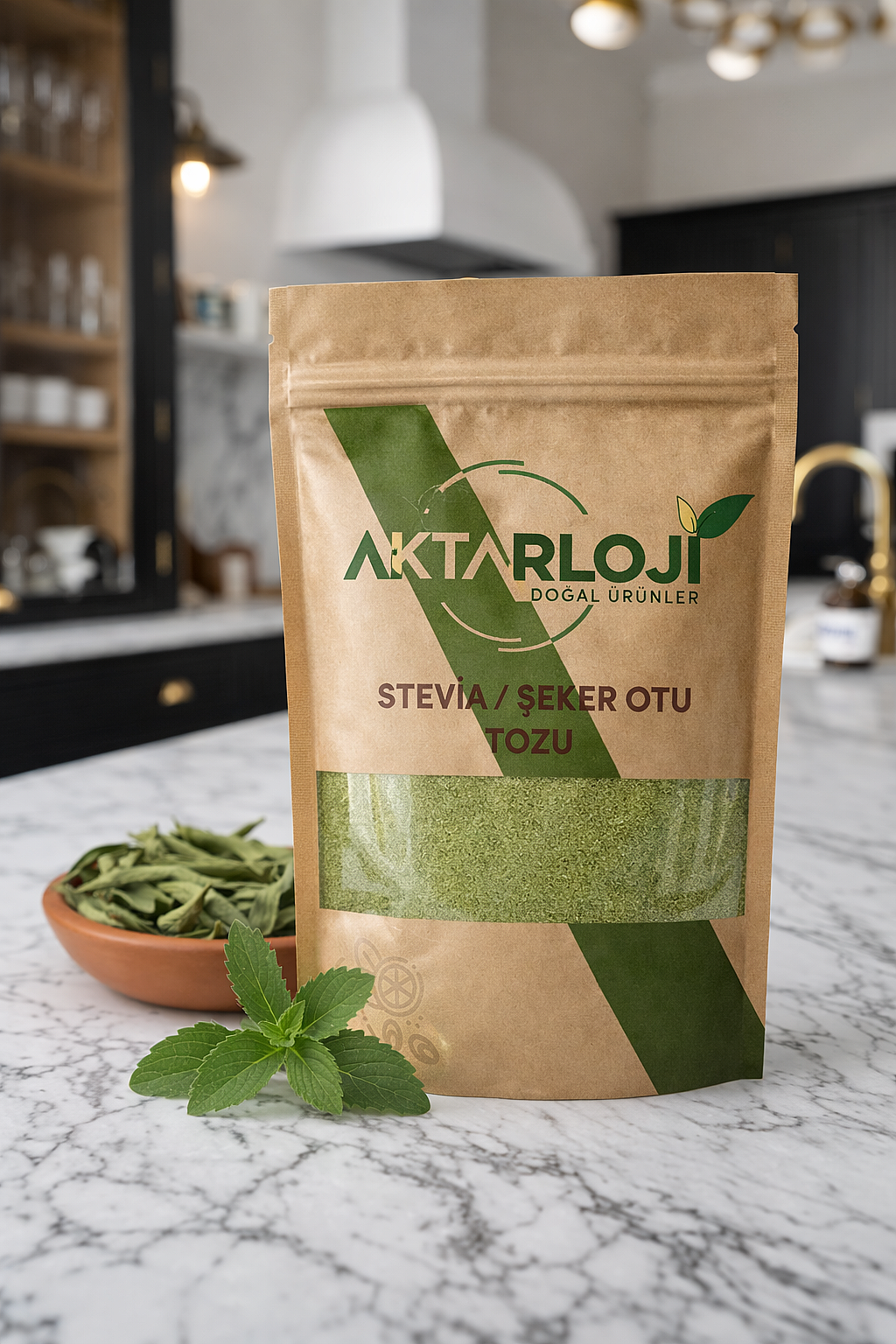Toz Stevia Otu / Yeni Öğütülmüş - 3