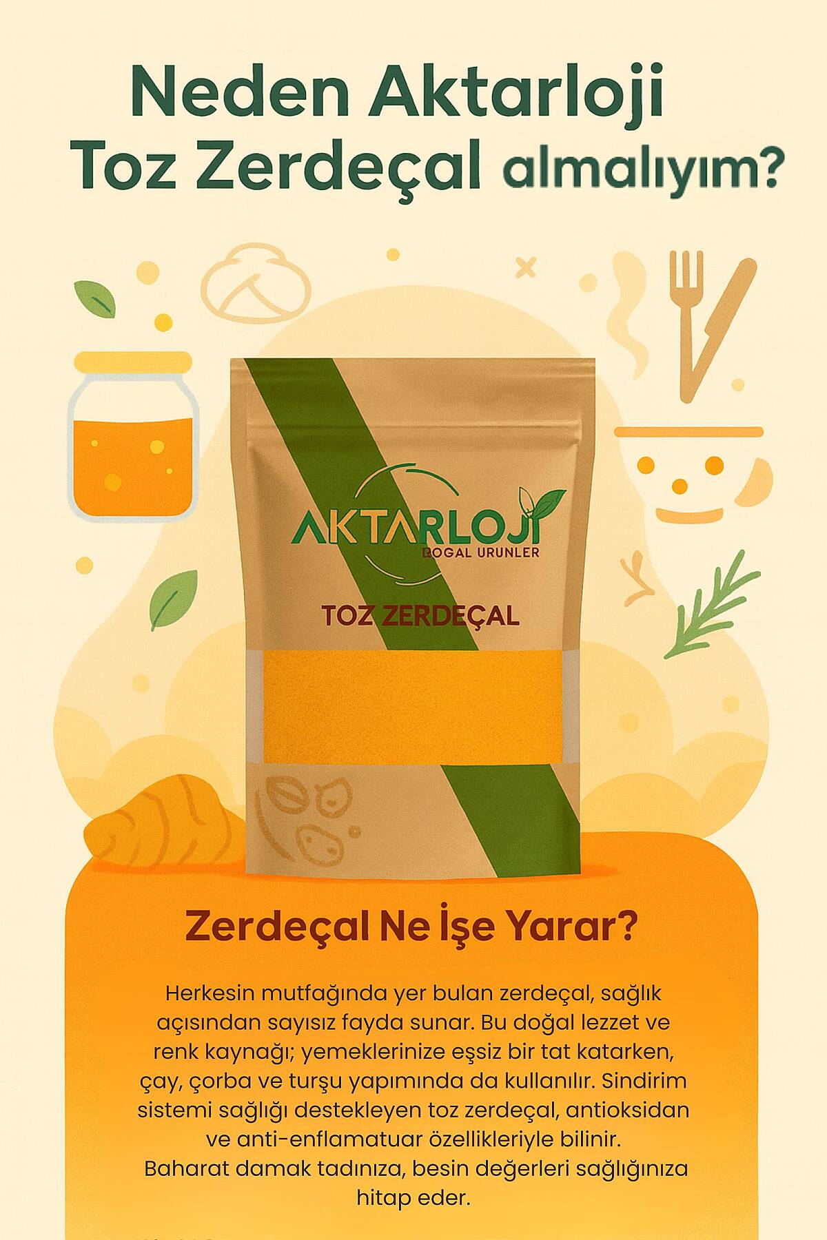 Toz Zerdeçal - 2