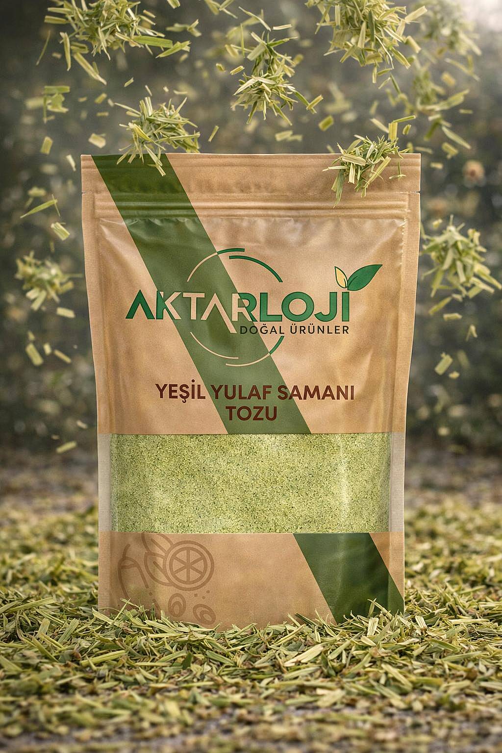 Yeşil Yulaf Samanı Tozu / Yeni Öğütülmüş - 3