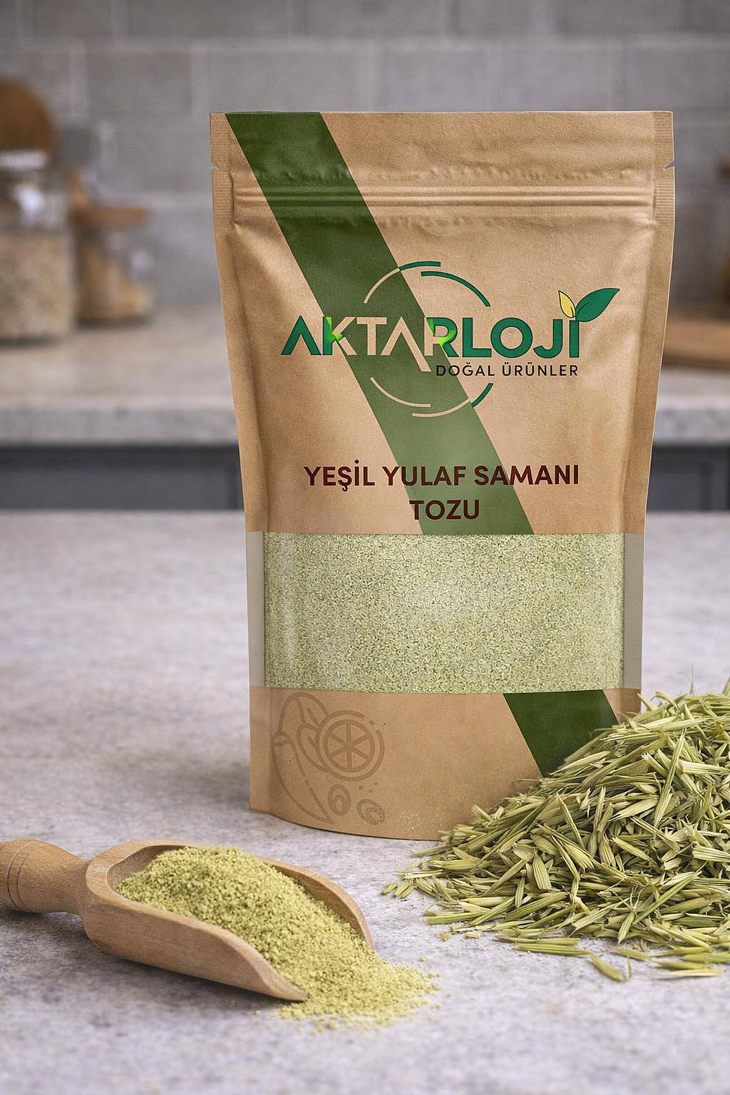 Yeşil Yulaf Samanı Tozu / Yeni Öğütülmüş - 2