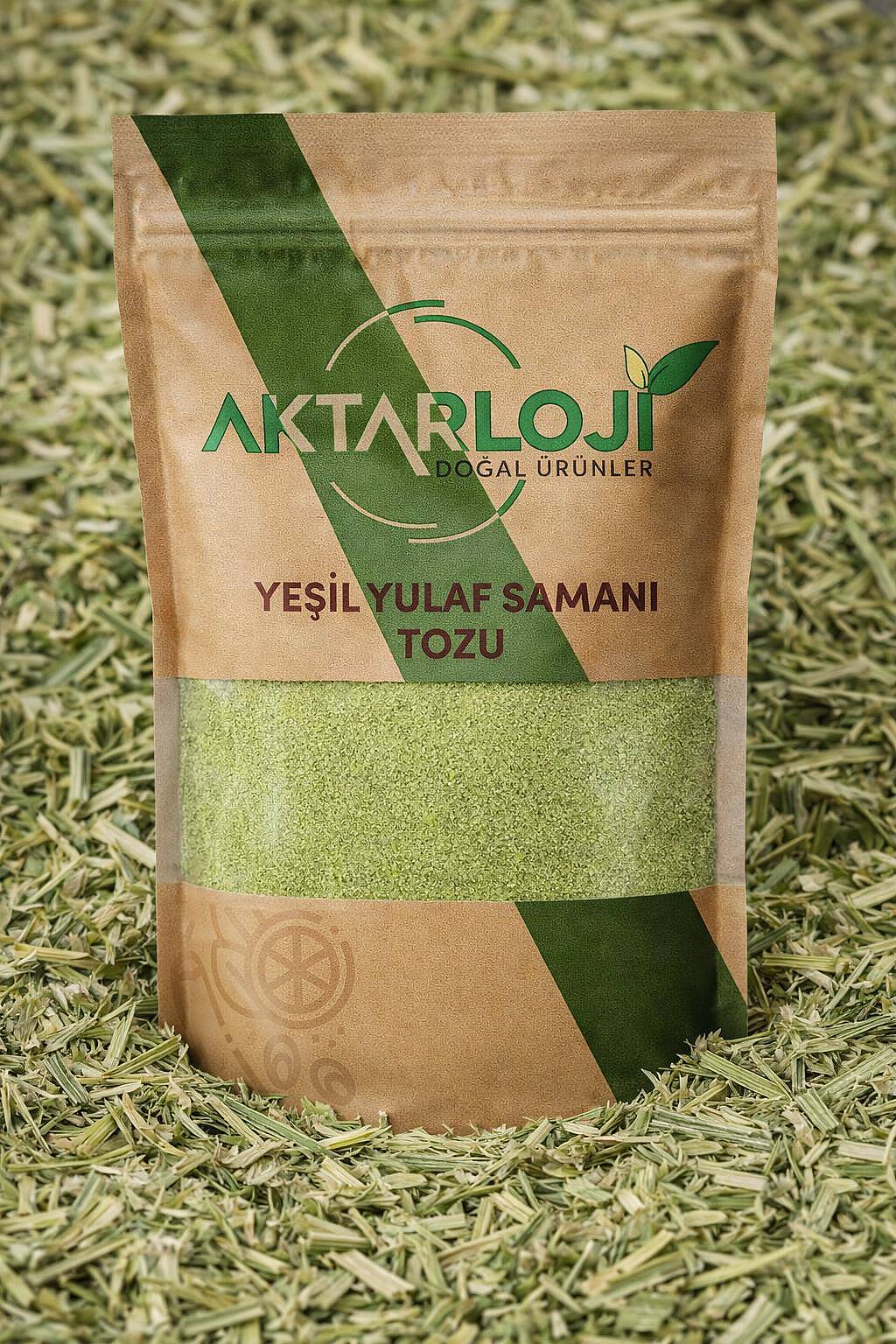 Yeşil Yulaf Samanı Tozu / Yeni Öğütülmüş - 4