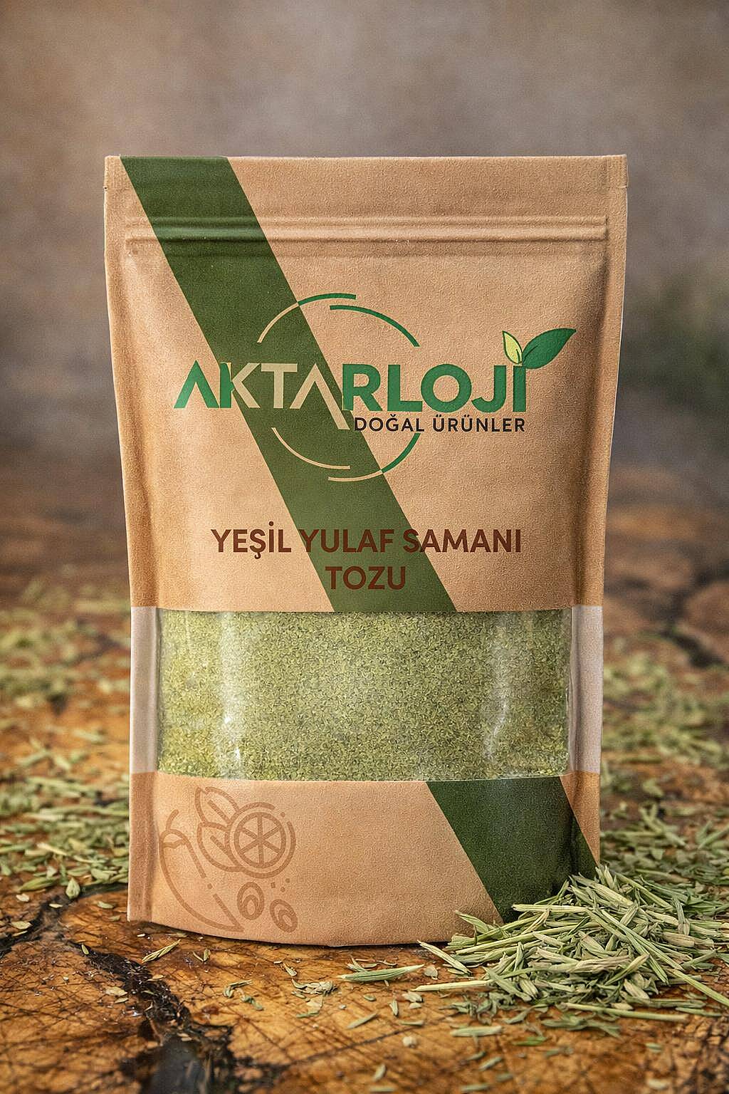 Yeşil Yulaf Samanı Tozu / Yeni Öğütülmüş - 5