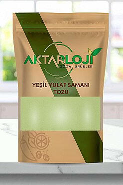 Yeşil Yulaf Samanı Tozu / Yeni Öğütülmüş - 1