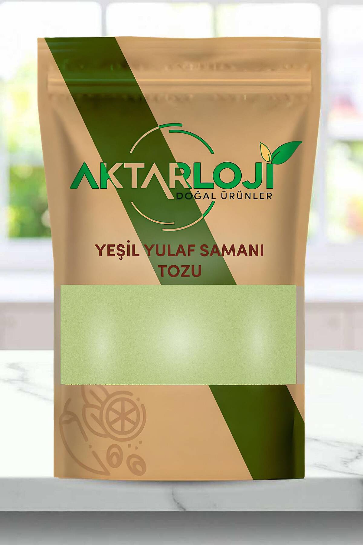 Yeşil Yulaf Samanı Tozu / Yeni Öğütülmüş - 1