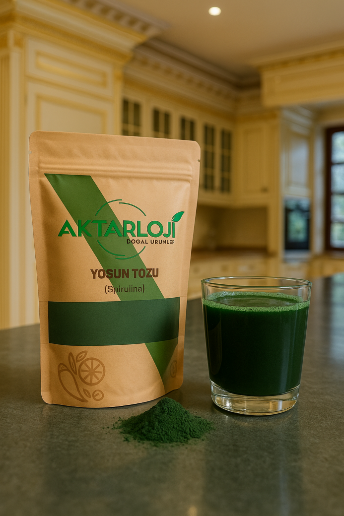 Yosun Tozu ( Spirulina ) - 4