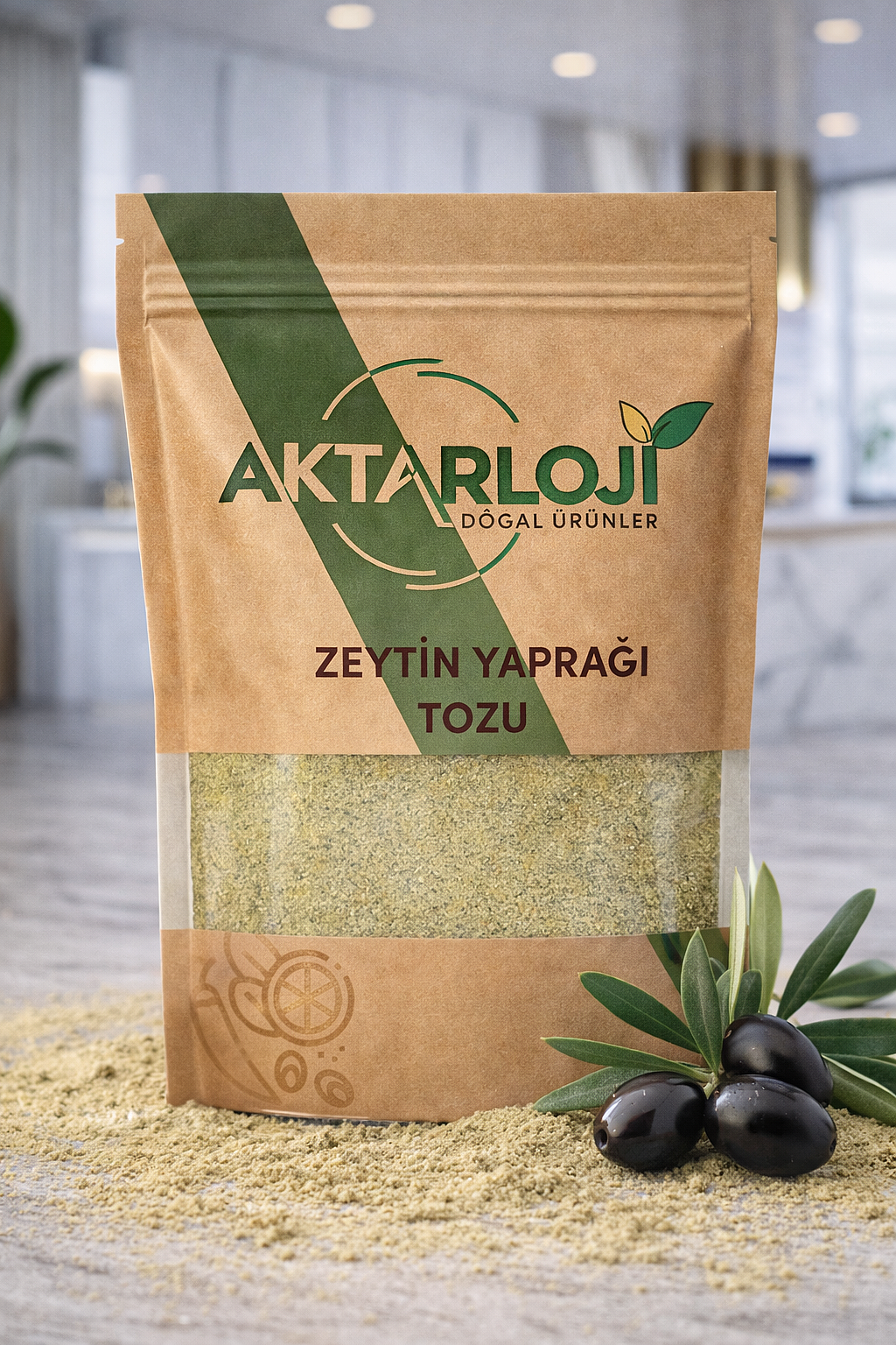 Zeytin Yaprağı Tozu / Yeni Öğütülmüş - 3