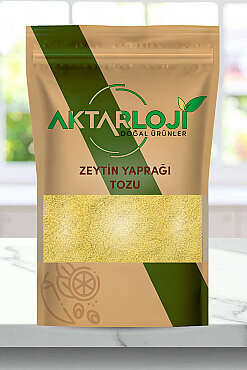 Zeytin Yaprağı Tozu / Yeni Öğütülmüş - 1