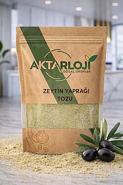 Zeytin Yaprağı Tozu / Yeni Öğütülmüş - 3